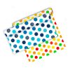 Mantel de centro de mesa con bolas de colores - DeFiestaEnCasa