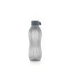 botella eco tupperware gris plata 550 ml.-DeFiestaEnCasa