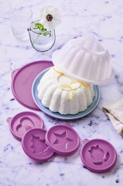 super molde tupperware rosa-DeFiestaEnCasa