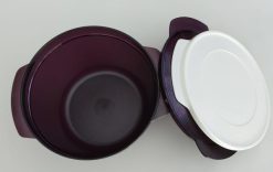Olla micro cook tupperware lila 04- DeFiestaEnCasa